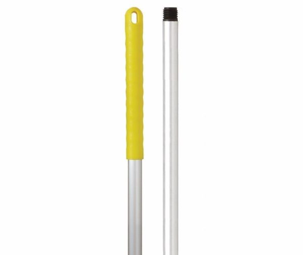 Hygiene Handle YELLOW 125CM Aluminium