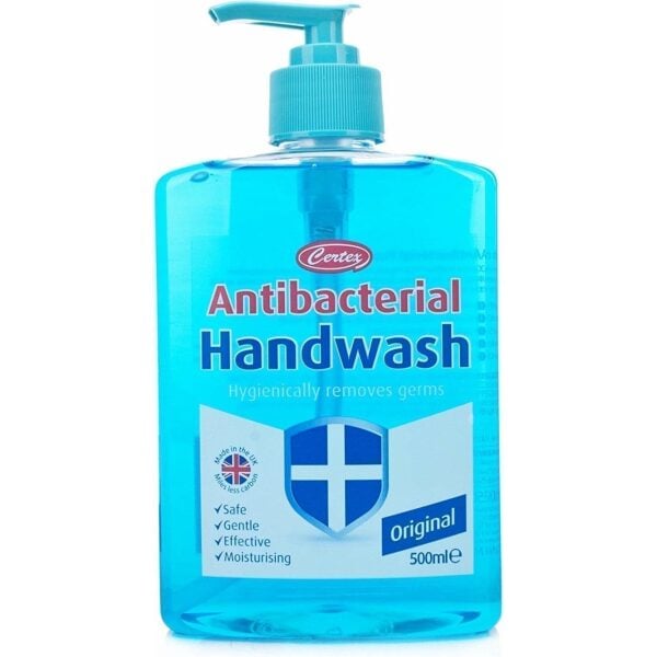 Certex Handwash Antibacterial Soap BLUE 500ML X 12