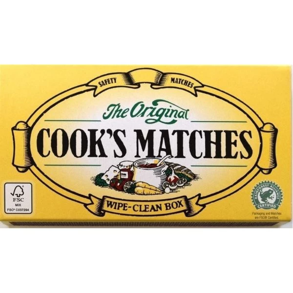 Cooks Matches Safety X 12