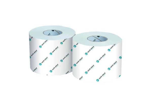 NorthShore Ecosoft Toilet Rolls 2 Ply 616 WHITE 190x200MM X 36 JS2625NS