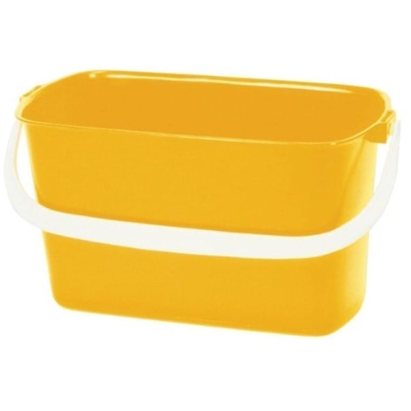 SYR Window Cleaners Oblong YELLOW Bucket 9LTR