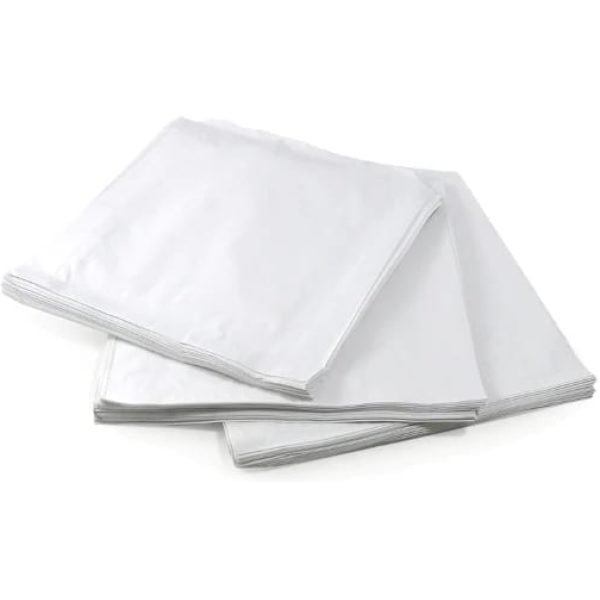 Bags Strung Paper Sulphite WHITE 6''X6'' X 1000