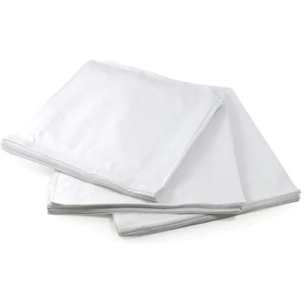 Bags Strung Paper Sulphite WHITE 10''X10'' X 1000