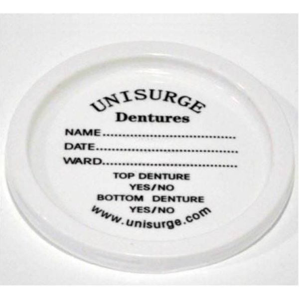 Denture Pot Lids 250ML X 100