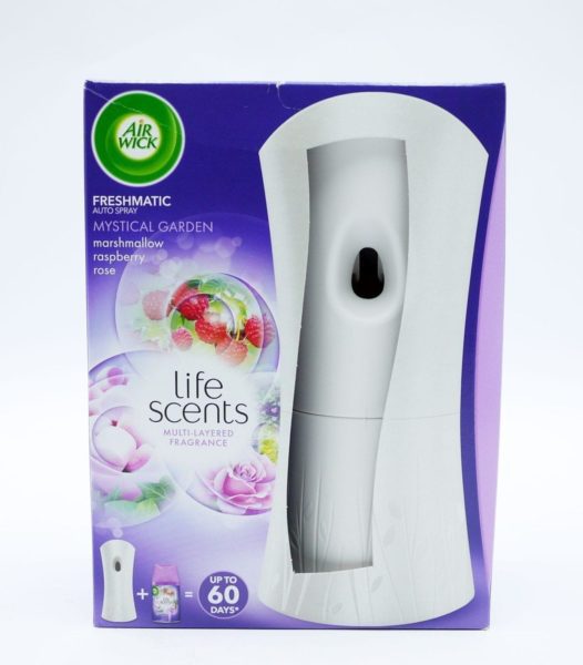 Airwick Freshmatic Unit  Dispenser X 1 Crisp Linen Refill X 1