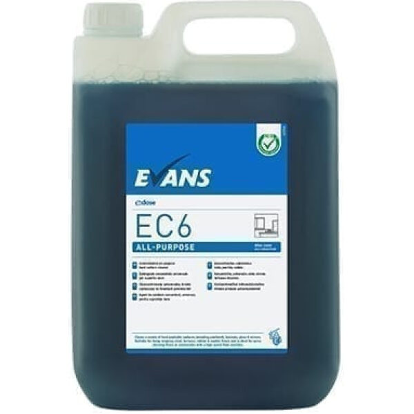 Evans EC6  All Purpose Interior Hard Surface Cleaner 5LTR