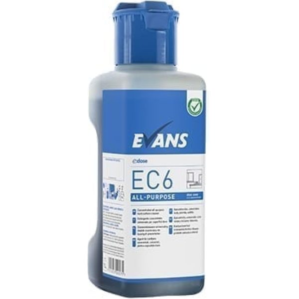 Evans EC6 All Purpose Interior Hard Surface Cleaner 1LTR