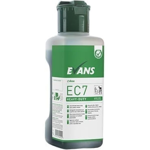 Evans EC7 Heavy Duty Hard Surface Cleaner 1LTR