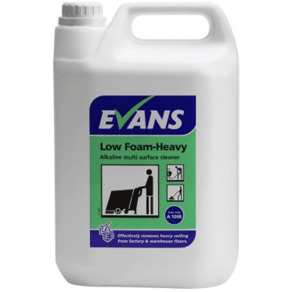 Evans Low Foam Heavy Multi Surface Cleaner 5LTR