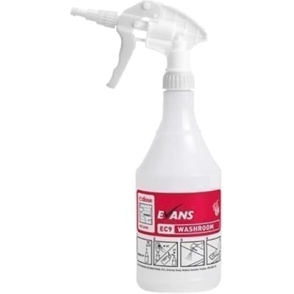 Evans EC9 Washroom Spray Bottle & Trigger