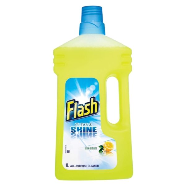 Flash Clean And Shine Fresh Lemon 500Ml X 12