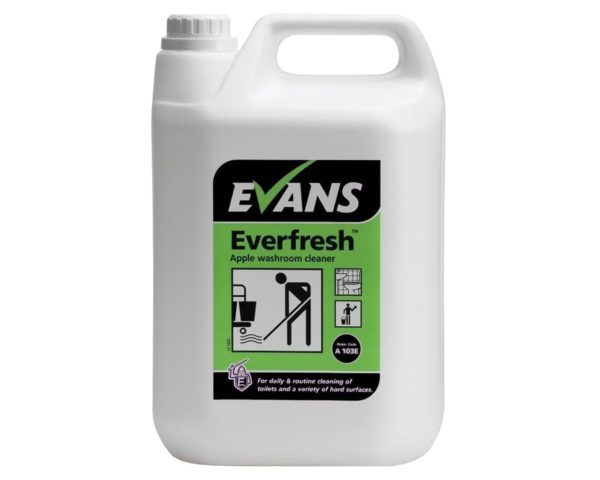 Evans Everfresh Apple Toilet And Washroom Cleaner 5LTR