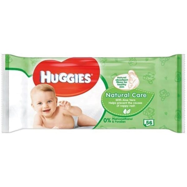 Huggies Baby Wipes Natural Care 56 X 10