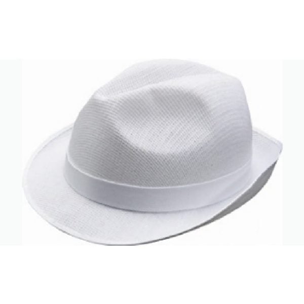 Trilby Mesh Hats WHITE Small