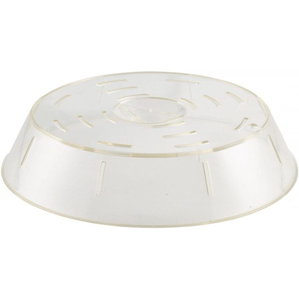 Genware Plate Cover Plastic 10''