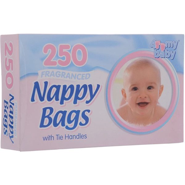 4My BabyNappy Sacks Fragrenced 200 X 24