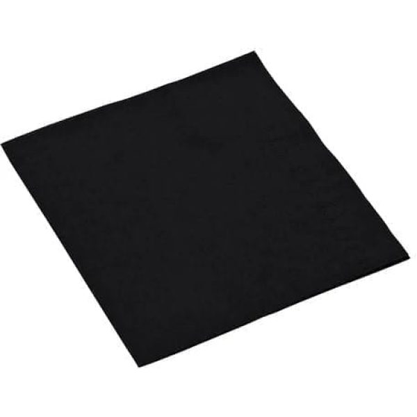 Cocktail napkins Black 24x24CM 2Ply X 4000 QTY