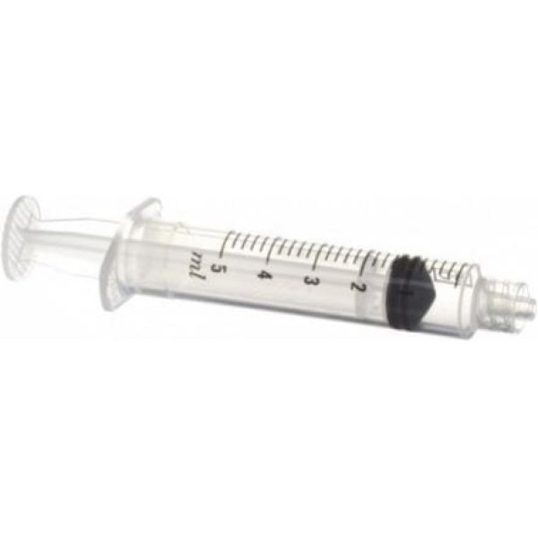 Plastipak Luer-Lok Concentric Tip Syringe 5ML X 125