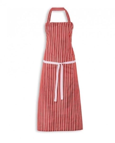Butchers Apron Striped RED 48