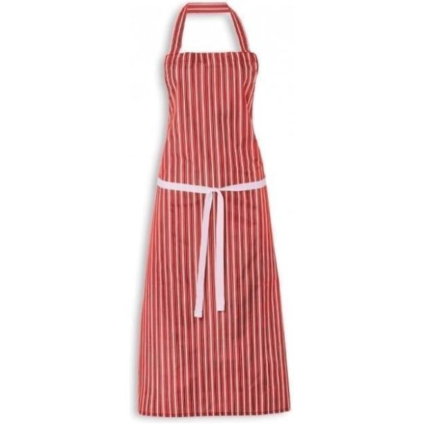 Butchers Apron Striped RED 48"