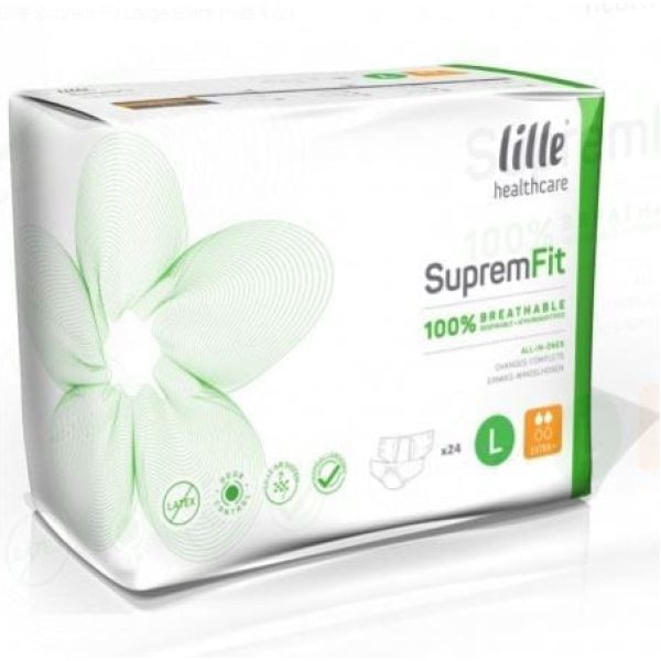 Lille Suprem Fit Wrap Around  Large Extra Plus 2840ML 4 X 24  7321