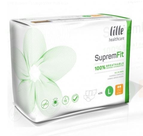 Lille Suprem Fit Wrap Around  Large Extra Plus 2840ML 4 X 24  7321