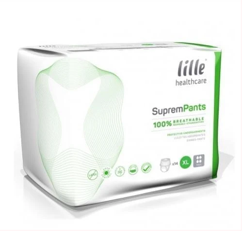 Lille Suprem Pants Pull Ups Extra Large Maxi 1900ML 8 X 14 0421 Lille Suprem Pants Pull Ups Extra Large Maxi 1900ML 8 X 14 0421