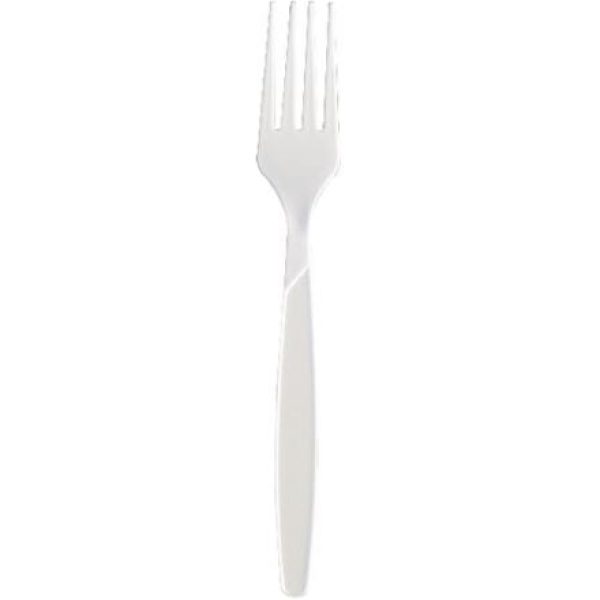 Splendid Plastic Forks Clear Heavy Duty 10 X 100