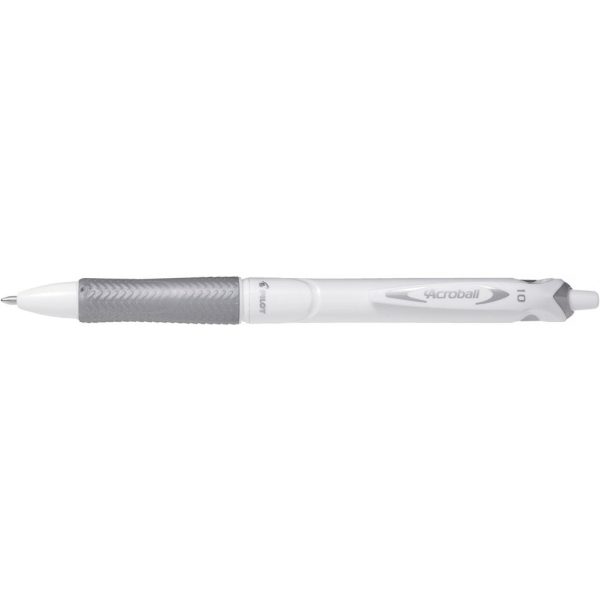 Acroball Pure White Begreen Ballpoint Pen BLACK Medium Tip