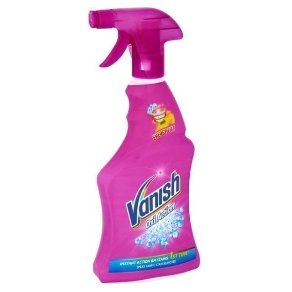 Vanish Oxi Action Fabric Spray 400ml X 6