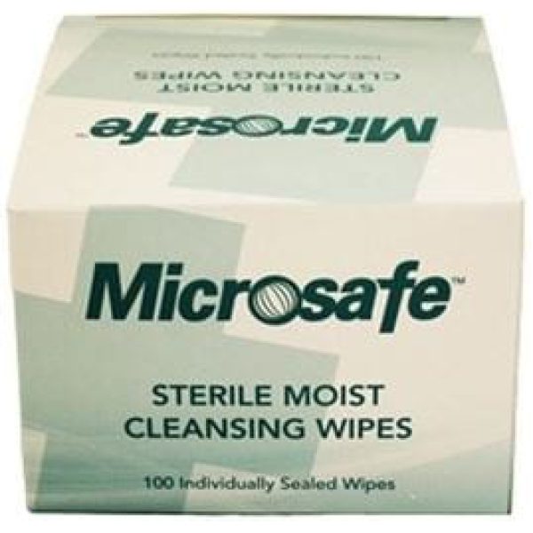 Wound Wipes Sterile X 100