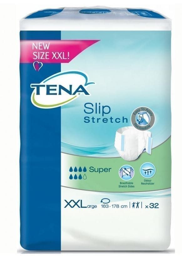 Tena Slip Stretch Extra Extra Large 2 X 32 61490
