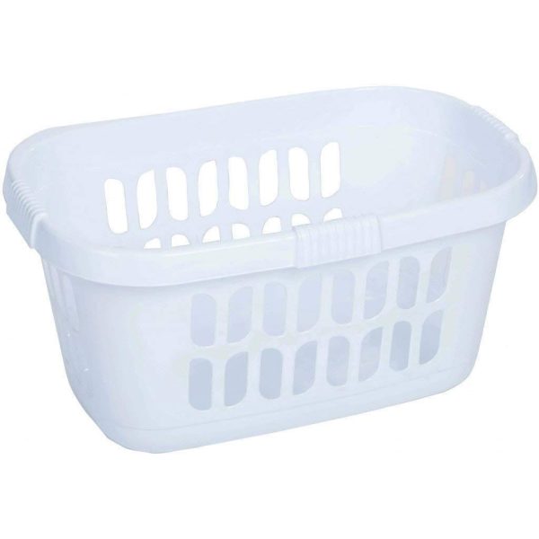 Casa Hipster Laundry Basket Ice White 59 x 39 x 30.5CM