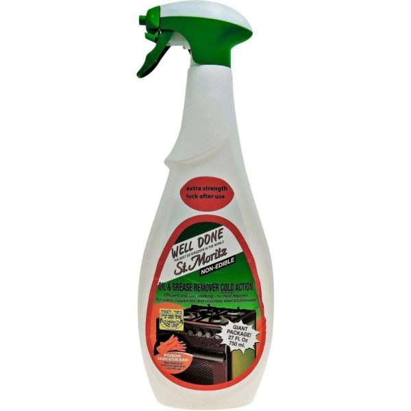St. Moritz Well Done Oven Cleaner Grease and Oil Remover 750ML X 15