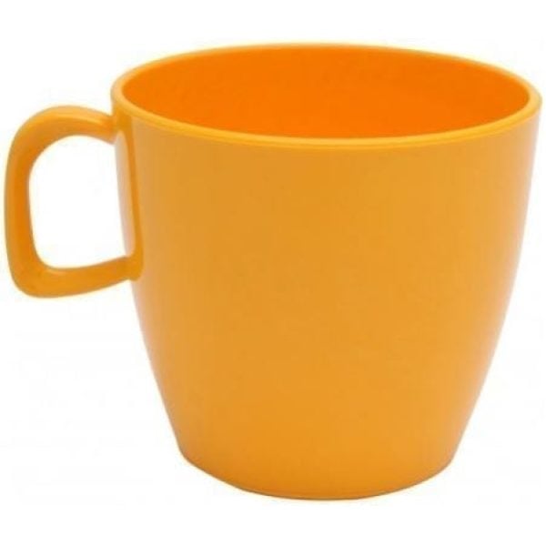 Harfield Polycarbonate Tea Cup 22cl yellow