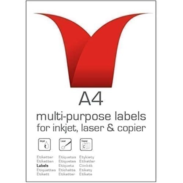 Value Multipurpose Labels 199.6X143.5MM X 600