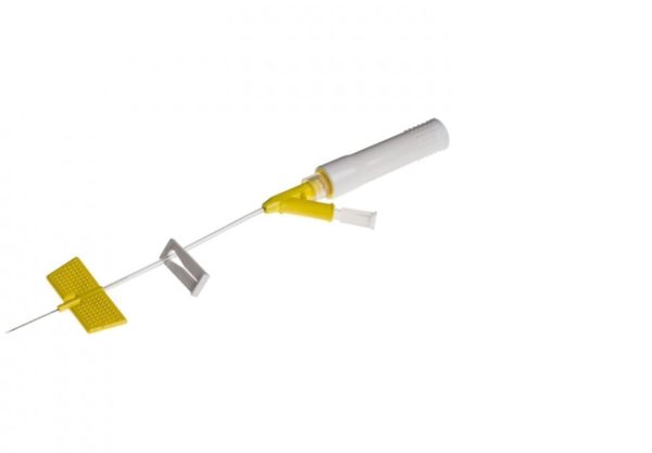 Saf-t-Intima Iv Catheter Y-Adap  24G X 25 YELLOW