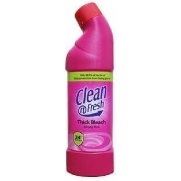 Clean & Fresh Thick Bleach Pink 750ML X 12