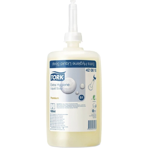 Tork Hand Washing Liquid Soap 1L X 6 420810 S1
