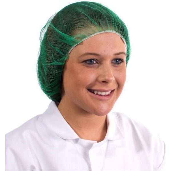 Supertouch GREEN Mesh Hairnet X 100