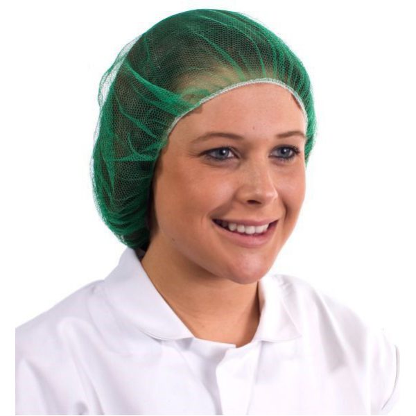 Supertouch GREEN Mesh Hairnet X 100