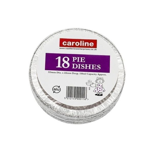 Caroline Round Foil Pie Dishes 18 X 40