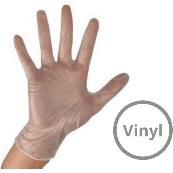 Vinyl Gloves Powder Free CLEAR Extra Large X 100