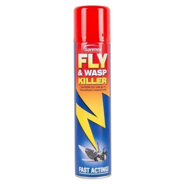 Sanmex Fly & Wasp Spray 300ML X 12