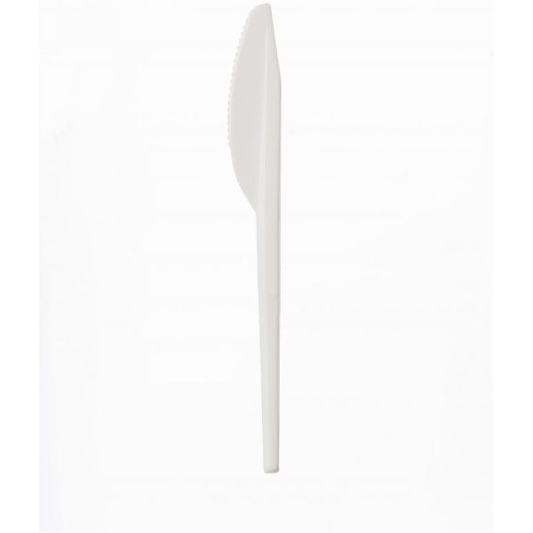 Plastic Knives WHITE  100 X 20
