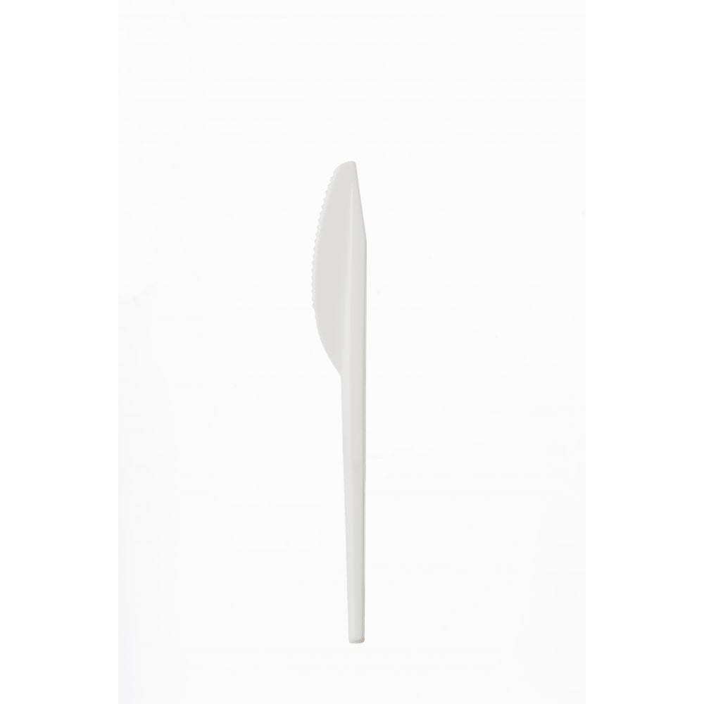 Plastic Knives WHITE  100 X 20
