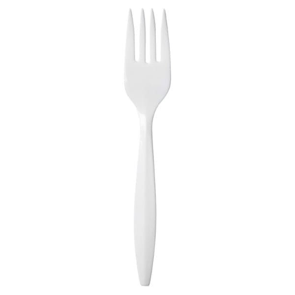 Plastic Forks WHITE 100 X 20