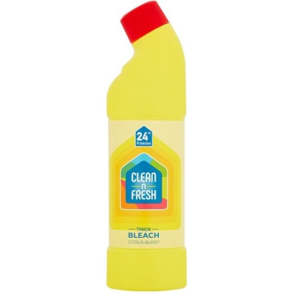 Clean & Fresh Thick Bleach Citrus 750ML X 12