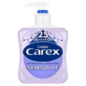 Carex Antibac HandWash Sensitive 250ML X 6