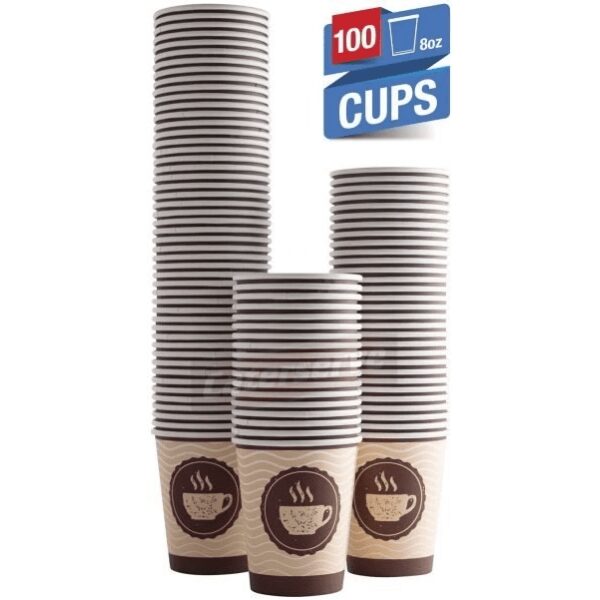 Paper printed coffee cups Choice 8oz 250cc pk 20/50s 30021050